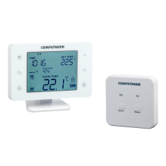 Q20RF - Programmable wireless digital room thermostat - Quantrax Ltd.